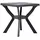 vidaXL Bistrotisch Anthrazit 70x70x72 cm Kunststoff