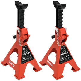Yato Wagenheber Stahl 265-415 mm rot