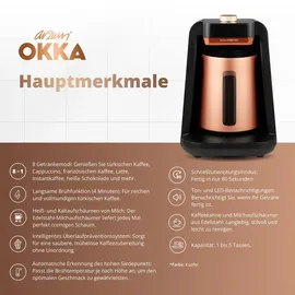 Arzum RICH SPIN PRO TURKISH COFFEE MACHINE (Copper)