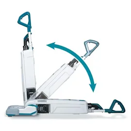 Makita VC010GZ Akku-Bodenstaubsauger grau-weiß