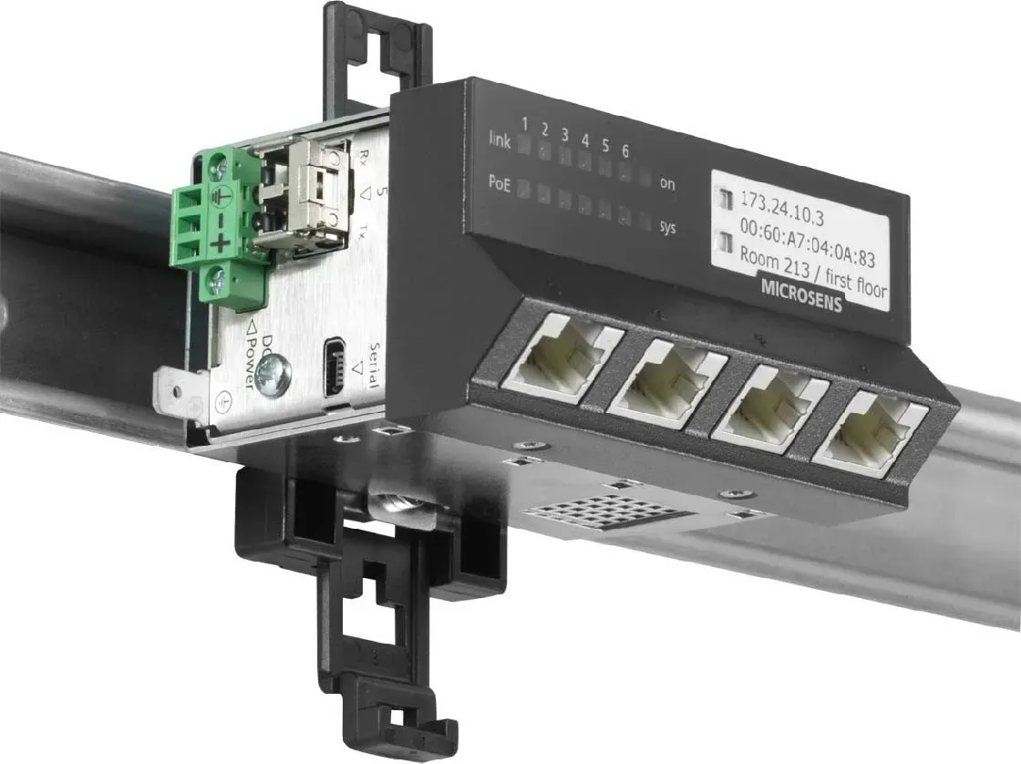 Microsens Gigabit Ether.Micro-Switch MS450186PMXH-48G6+