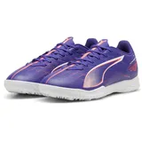 Puma Ultra 5 Play TT Soccer Shoe, Lapis Lazuli White-Sunset Glow, 47 EU