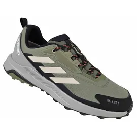 Adidas Herren Terrex Anylander RAIN.RDY Hiking Shoes Wanderschuhe, Olive strata/Wonder beige/core Black, 40 2/3