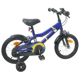 vidaXL Kinderfahrrad 16 Zoll blau/weiß