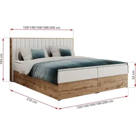 MKS Meble Albero-4 200 x 200 cm H3 Weiß