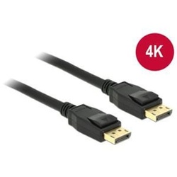 DeLOCK Kabel 2m Displayport St./St. 4K 83806 schwarz