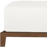 SCHIESSER Spannbettlaken Jersey 180 x 200 cm weiß
