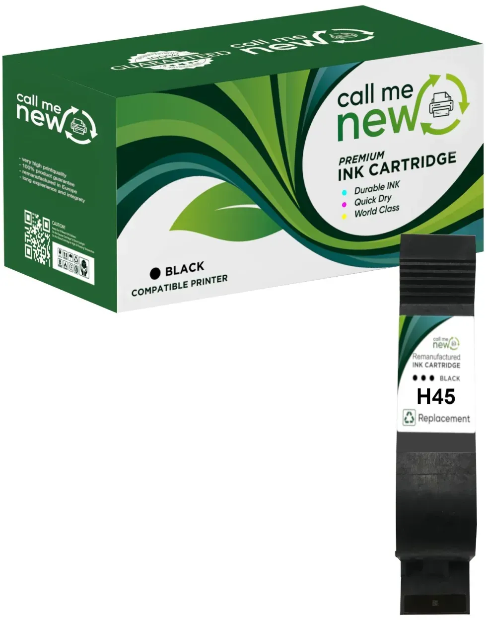 callmenew TINTE PATRONE für HP 45 DeskJet 1220 930C 970CXI 1220C 1280 6122 61...