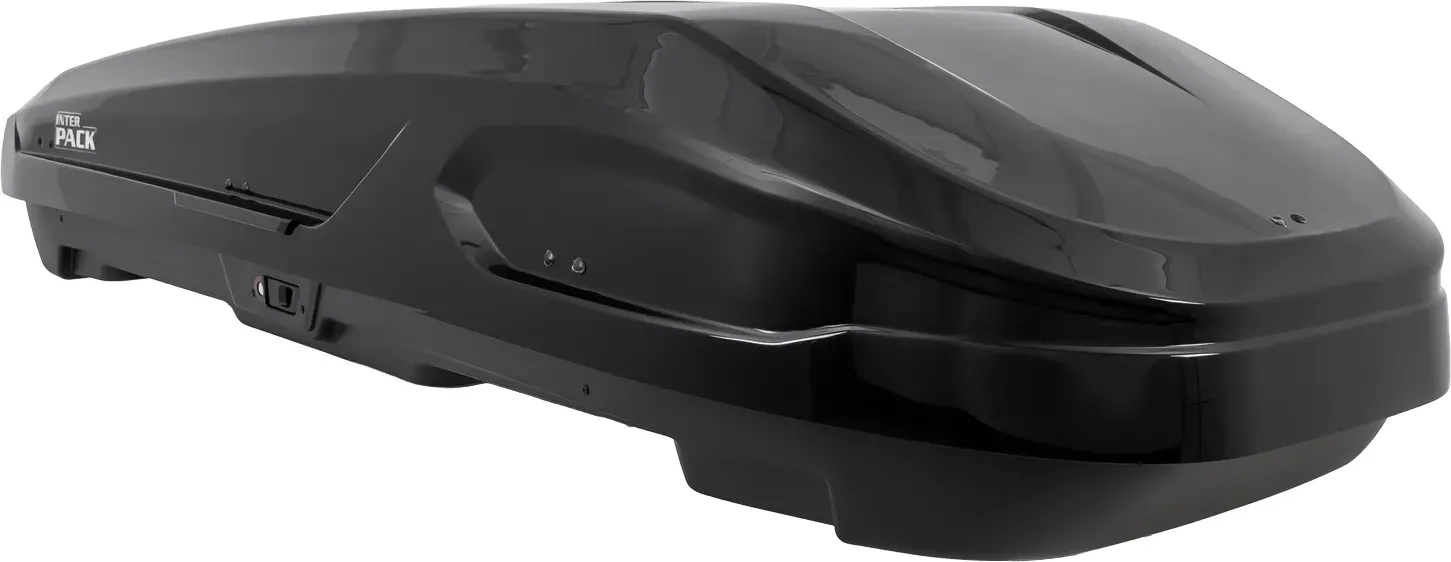 Inter Pack Monsun PRO L Dachbox, Schwarz Metallic