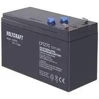 VOLTCRAFT CE12V/7Ah VC-12713970 Bleiakku 12V 7Ah Blei-Vlies (AGM) (B x H x T) 151 x 100 x 65mm Flach