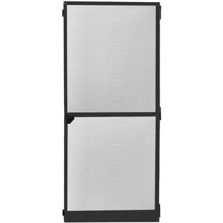 Grafner Grafner® Insektenschutz Fliegengitter 120x240cm Balkontür Terassentür anthrazit IS11081