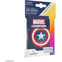 Gamegenic - Marvel Champions Art Sleeves Captain America (50+1