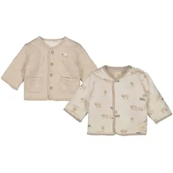 Feetje Wendejacke Schafe gequiltet, beige | natur, 68