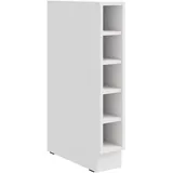 Küchen-Preisbombe Unterschrank Regal 15 x 0 x 0 cm Weiß