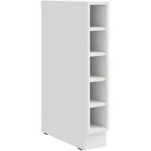 Küchen-Preisbombe Unterschrank Regal 15 x 0 x 0 cm Weiß