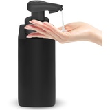 Phneems Seifenspender Automatisch Elektrischer Automatic Soap Dispenser Mit Sensor No Touch Sensor Automatischer Seifenspender FüR Bad,KüChe,BüRo Schwarz