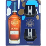 Metaxa 12 Stars - The Original Greek Spirit - Set mit 2 Gläsern