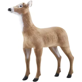 Vevor Hirschattrappe Hirschlockvogel für die Jagd im Freien, realistische HDPE-Hirschjagdattrappe, klappbare Beine für einfaches Tragen und Verwenden, für die Gartenhofdekoration, 1er-Pack