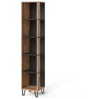 Vicco Bücherregal Amber, Eiche Wotan, 36 x 186.6 cm
