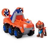 Spin Master Paw Patrol Dino Rescue Zumas Basis Fahrzeug mit Rückzieh-Mechanismus, inklusive Hundefigur und Überraschungs-Dino, Spielzeug für Kinder ab 3 Jahren