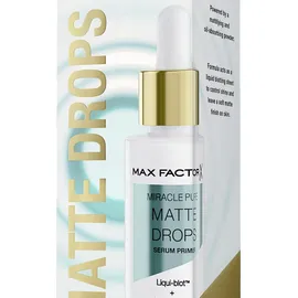Max Factor Miracle Pure Matte Drops Primer Make-up Grundierung zum Glätten und Mattieren der Haut 30 ml