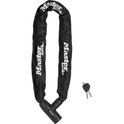 Fahrradschloss Stahlkettenglied [mit Schlüssel] [90 cm Kette] 8391EURDPRO schwarz No Size