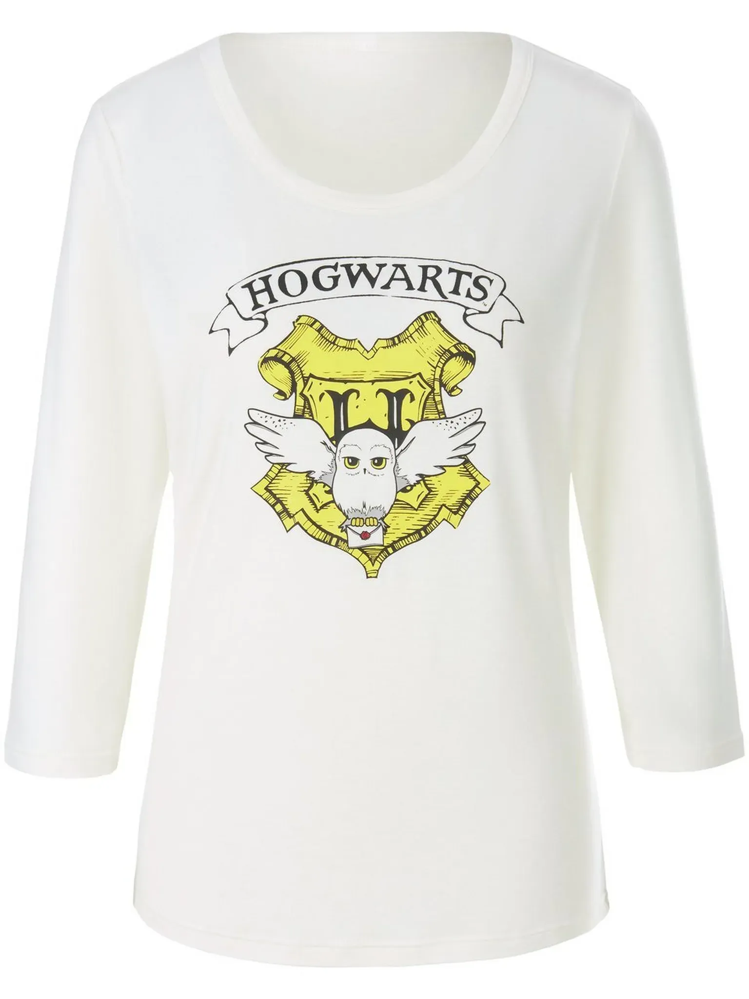 Rundhals-Shirt Harry Potter weiss