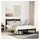 vidaXL Metallbett 120 x 200 cm Braun