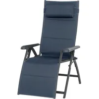 Siena Garden Camping Relaxstuhl XL Premium 69 x 124 x 84 cm blau