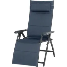 Siena Garden Campingrelaxliege Premium 84 x 69 x 124 cm Dunkelblau