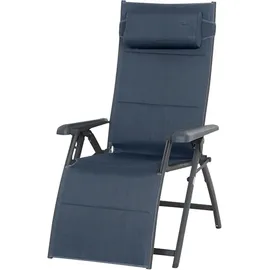 Siena Garden Campingrelaxliege Premium 84 x 69 x 124 cm Dunkelblau