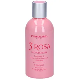 L'Erbolario 3 Rosa Duschgel 250 ml