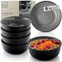 sänger geschirr Schalen Set Sydney, Schüssel + Schale, Grau