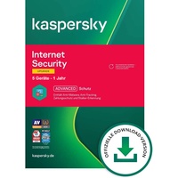 Kaspersky Lab Internet Security 2019 UPG ESD 5 Geräte Win Mac Android iOS