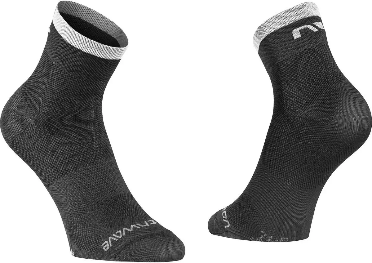 Northwave Origin Sock black/white (11) M