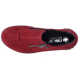 Rieker Komfort Slipper in Rot 40 EU