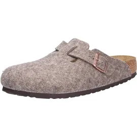 Birkenstock Boston Hausschuh Braun - Grau