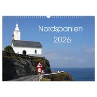 Calvendo Nordspanien (Wandkalender 2026 DIN A3 quer), CALVENDO Monatskalender