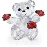 Swarovski Kris Bear Viel Glück Bär, Detailverliebter Bär aus Mehrfarbigem, Strahlendem Kristall