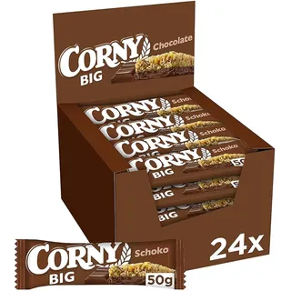CORNY BIG Schoko Müsliriegel 24 Riegel, 24 St.