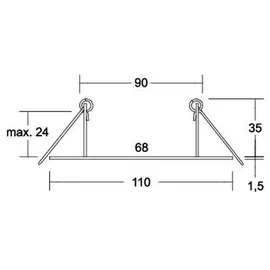 Brumberg Reduzierring 81204070 Zubehör für Decken-Einbauleuchten