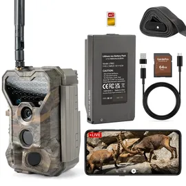 GardePro X70 Pro 4G LTE Wildkamera Weiß