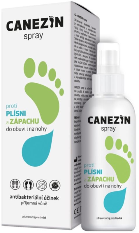 Canezin Spray Fußspray gegen Schweiß- und Schweißgeruch 100 ml