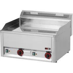 A&S polarny Gastro Elektro-Doppel-Griddleplatte Grillplatte Bratplatte Kamin 658x609x290 mm
