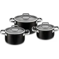 Gerlach Gerlach, Prime BLACK Geschirrset 6-teilig,