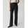 Opus Maiga Linen Wide Hosen Schwarz 42