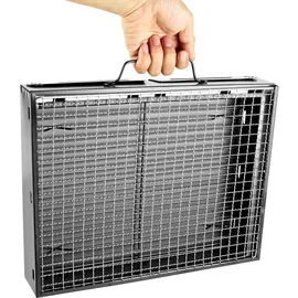 Sunjas Holzkohlegrill schwarz