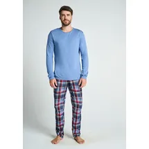 Jockey Pyjama Night & Day Blau/Rot L