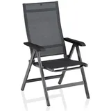 Kettler Basic Plus Premium Multipositionssessel 72 x 60,5 x 113 cm anthrazit/lakritz 0102401-7000