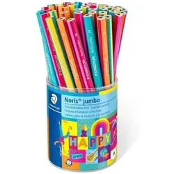 STAEDTLER 119 KP48HA Noris® jumbo 119P Bleistift jumbo in Dreikantform - farblich sortiert